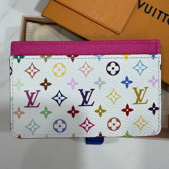 New Louis Vuitton Murakami card holder - Picture 2 of 9